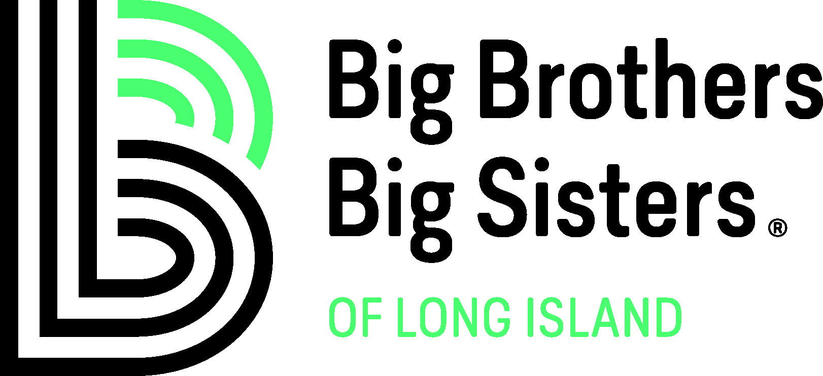 BBBSLI Logo - Black & Green on White (2)